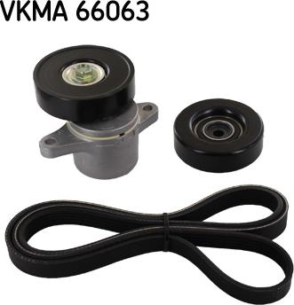 SKF VKMA 66063 - Kit Cinghie Poly-V www.autoricambit.com