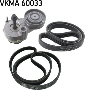 SKF VKMA 60033 - Kit Cinghie Poly-V www.autoricambit.com