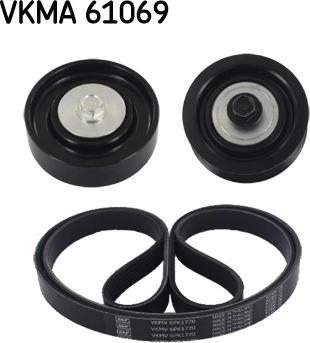 SKF VKMA 61069 - Kit Cinghie Poly-V www.autoricambit.com