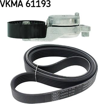 SKF VKMA 61193 - Kit Cinghie Poly-V www.autoricambit.com