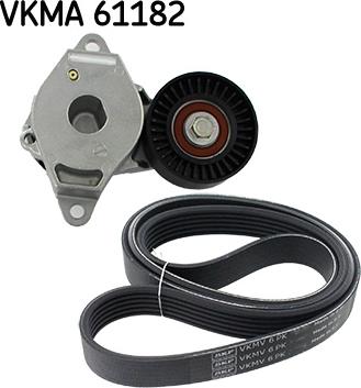 SKF VKMA 61182 - Kit Cinghie Poly-V www.autoricambit.com