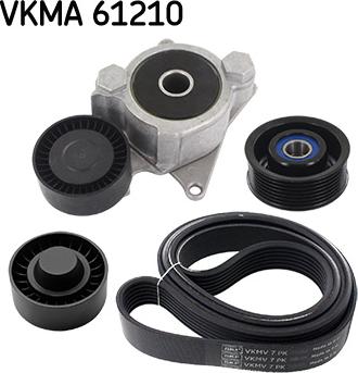 SKF VKMA 61210 - Kit Cinghie Poly-V www.autoricambit.com