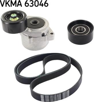 SKF VKMA 63046 - Kit Cinghie Poly-V www.autoricambit.com