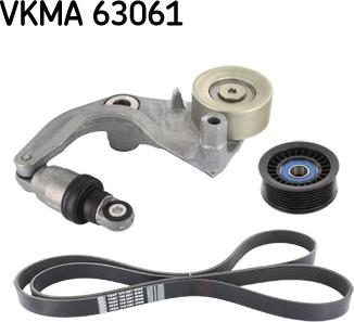 SKF VKMA 63061 - Kit Cinghie Poly-V www.autoricambit.com