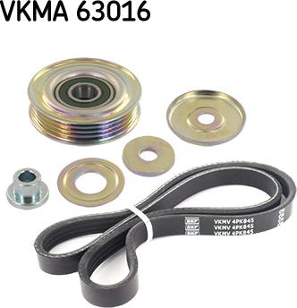 SKF VKMA 63016 - Kit Cinghie Poly-V www.autoricambit.com