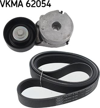 SKF VKMA 62054 - Kit Cinghie Poly-V www.autoricambit.com