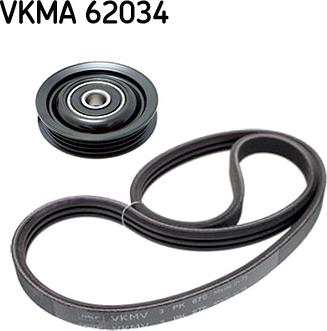 SKF VKMA 62034 - Kit Cinghie Poly-V www.autoricambit.com