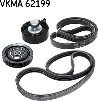 SKF VKMA 62199 - Kit Cinghie Poly-V www.autoricambit.com