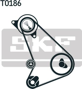 SKF VKMA 04305 - Kit cinghie dentate www.autoricambit.com