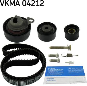 SKF VKMA 04212 - Kit cinghie dentate www.autoricambit.com