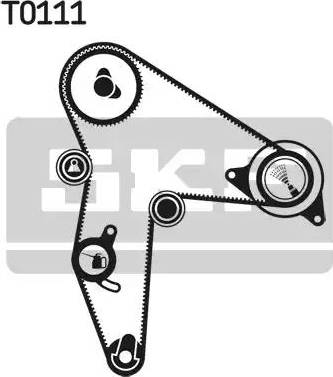 SKF VKMA 06500 - Kit cinghie dentate www.autoricambit.com