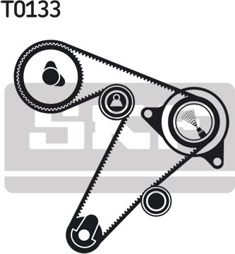 SKF VKMA 06501 - Kit cinghie dentate www.autoricambit.com