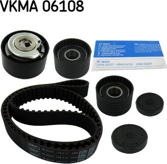 SKF VKMA 06108 - Kit cinghie dentate www.autoricambit.com