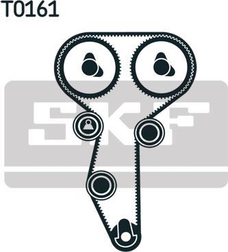 SKF VKMA 06109 - Kit cinghie dentate www.autoricambit.com