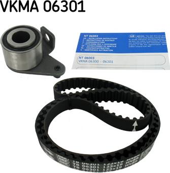SKF VKMA 06301 - Kit cinghie dentate www.autoricambit.com