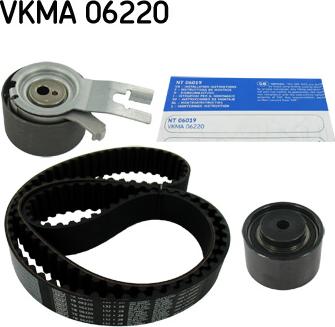 SKF VKMA 06220 - Kit cinghie dentate www.autoricambit.com