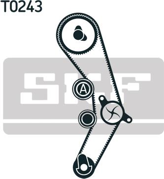 SKF VKMA 01935 - Kit cinghie dentate www.autoricambit.com