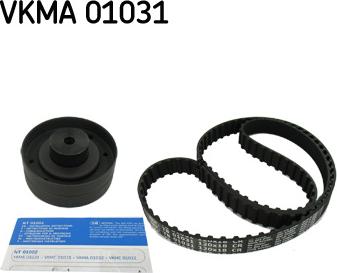 SKF VKMA 01031 - Kit cinghie dentate www.autoricambit.com