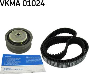 SKF VKMA 01024 - Kit cinghie dentate www.autoricambit.com