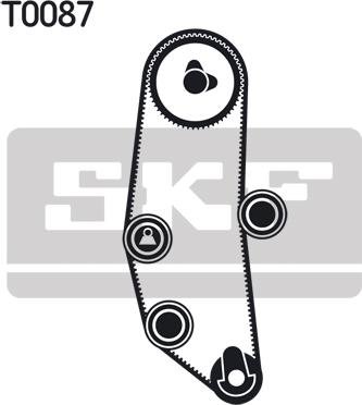 SKF VKMA 08000 - Kit cinghie dentate www.autoricambit.com