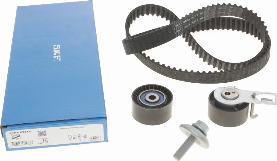 SKF VKMA 03316 - Kit cinghie dentate www.autoricambit.com