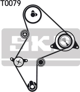 SKF VKMA 03251 - Kit cinghie dentate www.autoricambit.com