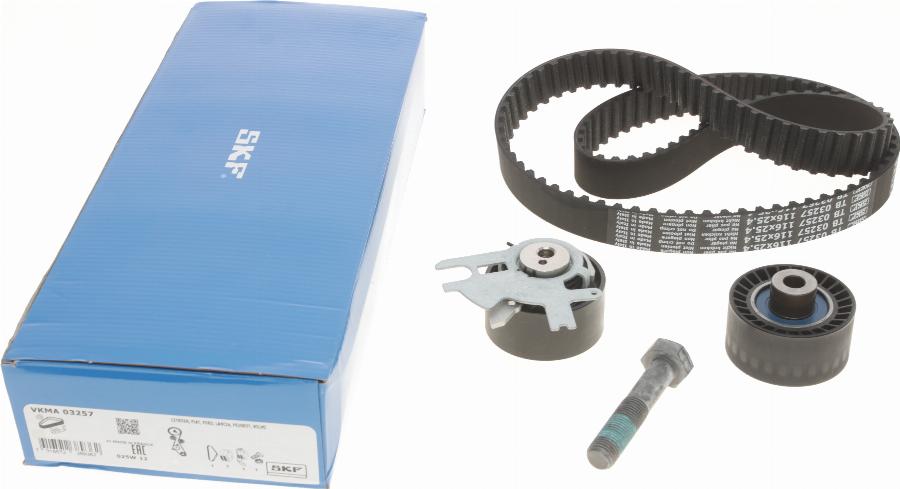 SKF VKMA 03257 - Kit cinghie dentate www.autoricambit.com