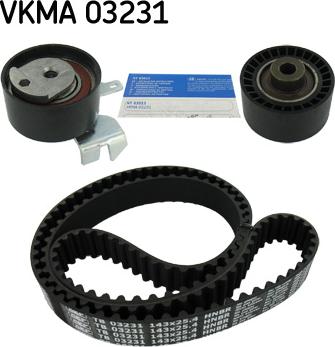 SKF VKMA 03231 - Kit cinghie dentate www.autoricambit.com