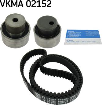 SKF VKMA 02152 - Kit cinghie dentate www.autoricambit.com