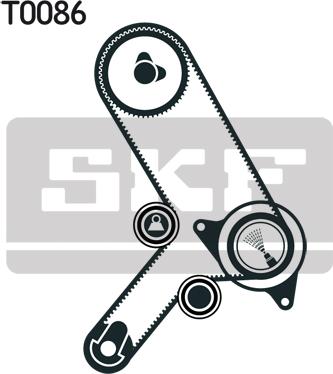 SKF VKMA 02169 - Kit cinghie dentate www.autoricambit.com