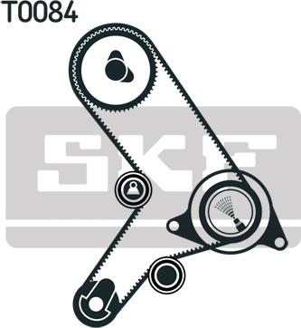 SKF VKMA 02168 - Kit cinghie dentate www.autoricambit.com