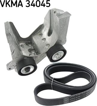 SKF VKMA 34045 - Kit Cinghie Poly-V www.autoricambit.com