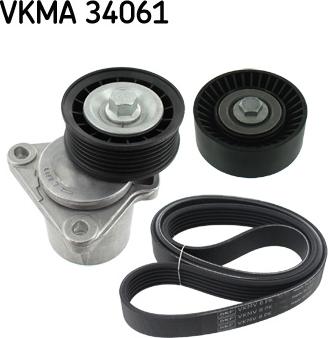 SKF VKMA 34061 - Kit Cinghie Poly-V www.autoricambit.com