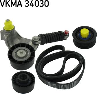 SKF VKMA 34030 - Kit Cinghie Poly-V www.autoricambit.com