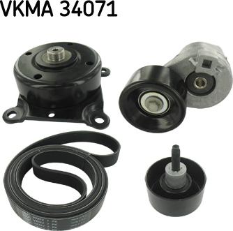 SKF VKMA 34071 - Kit Cinghie Poly-V www.autoricambit.com