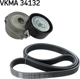 SKF VKMA 34132 - Kit Cinghie Poly-V www.autoricambit.com