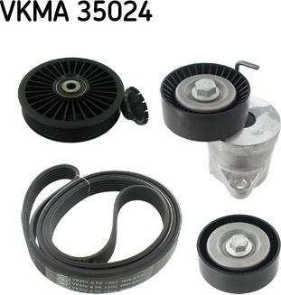 SKF VKMA 35024 - Kit Cinghie Poly-V www.autoricambit.com