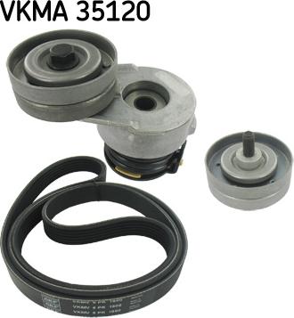 SKF VKMA 35120 - Kit Cinghie Poly-V www.autoricambit.com