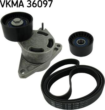 SKF VKMA 36097 - Kit Cinghie Poly-V www.autoricambit.com