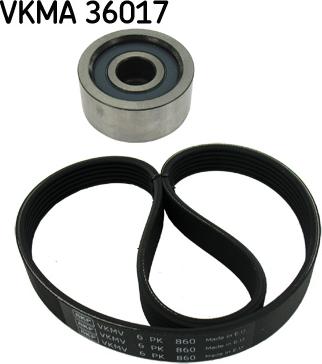 SKF VKMA 36017 - Kit Cinghie Poly-V www.autoricambit.com