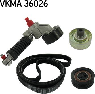 SKF VKMA 36026 - Kit Cinghie Poly-V www.autoricambit.com