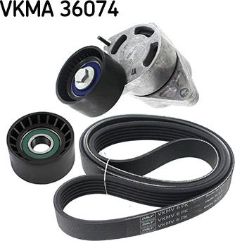 SKF VKMA 36074 - Kit Cinghie Poly-V www.autoricambit.com