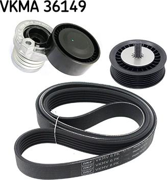 SKF VKMA 36149 - Kit Cinghie Poly-V www.autoricambit.com