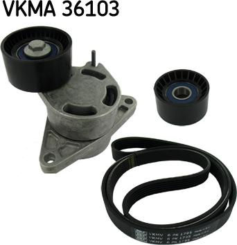 SKF VKMA 36103 - Kit Cinghie Poly-V www.autoricambit.com