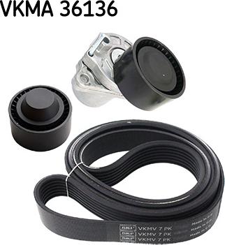 SKF VKMA 36136 - Kit Cinghie Poly-V www.autoricambit.com