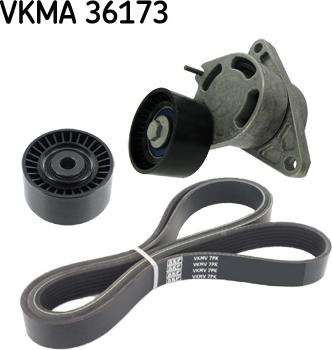 SKF VKMA 36173 - Kit Cinghie Poly-V www.autoricambit.com