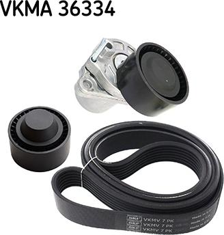 SKF VKMA 36334 - Kit Cinghie Poly-V www.autoricambit.com