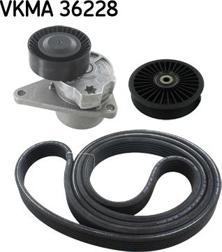 SKF VKMA 36228 - Kit Cinghie Poly-V www.autoricambit.com