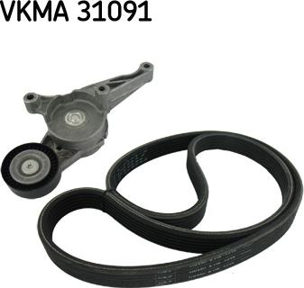 SKF VKMA 31091 - Kit Cinghie Poly-V www.autoricambit.com