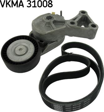 SKF VKMA 31008 - Kit Cinghie Poly-V www.autoricambit.com